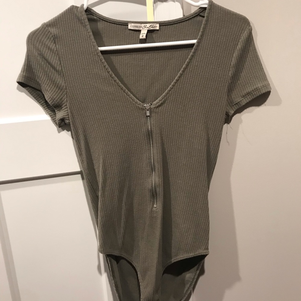 Army green one piece